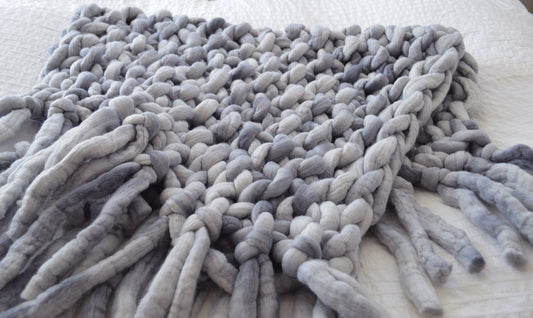 2.5KG Broadwick Felted Yarn- Superfine, Chunky Merino