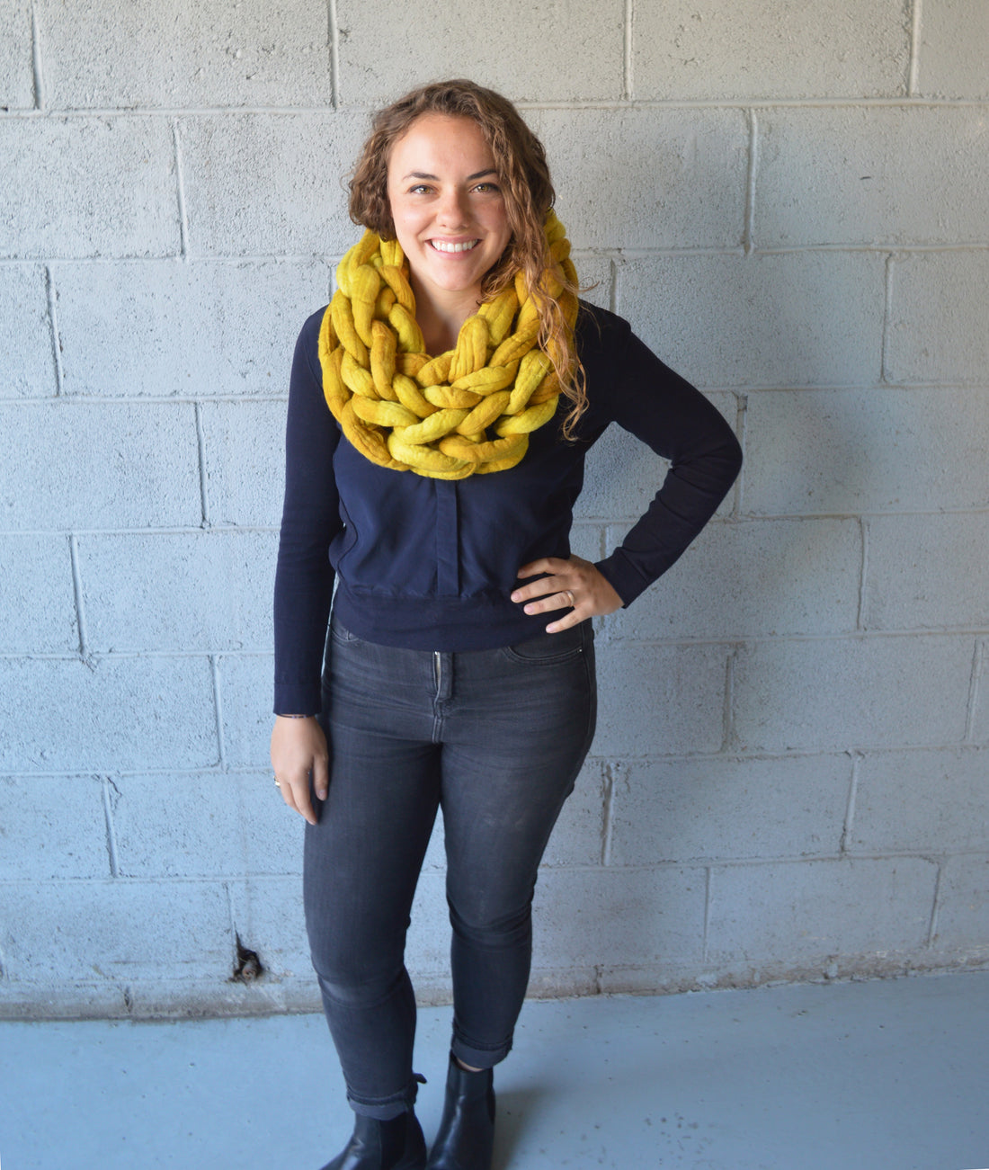 Chunky Infinity Scarf Tutorial